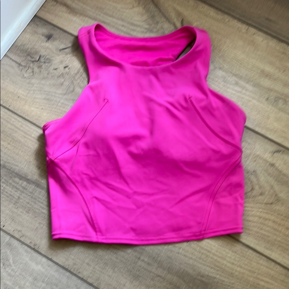 Lululemon Athletica Bright Pink Tank Top